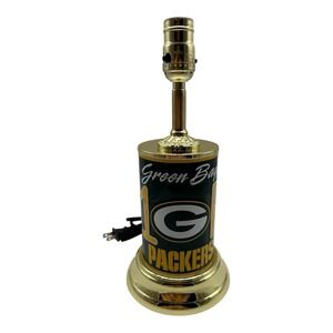 Vintage Green Bay Packers NFL #1 Fan Desk Table Lamp NFL Football - Tested Works